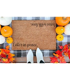 Enter In Peace Leave With Love