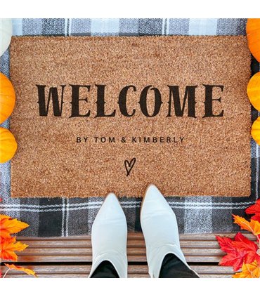 Personalized Vintage Welcome